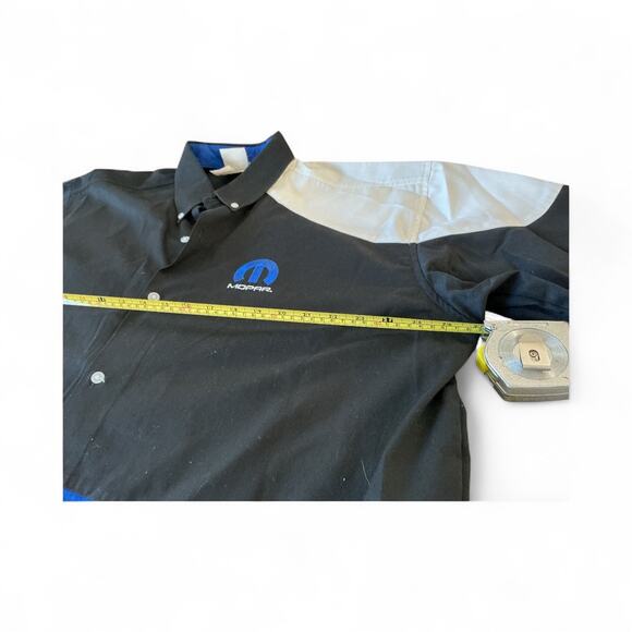 Mopar Men's Short Sleeve Technician Shirt | Button up Race Gear 2x - Picture 2 of 8